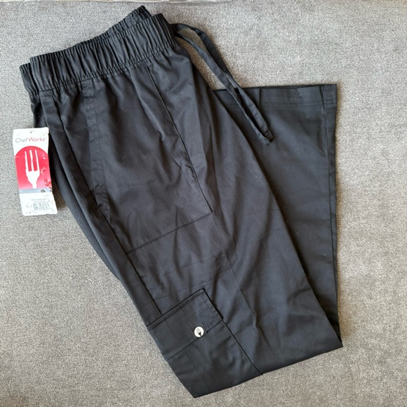 NWT Chef Works Women’s Cargo Chef Pants - Picture 2 of 9